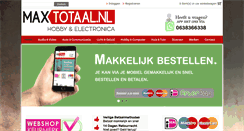 Desktop Screenshot of maxtotaal.nl