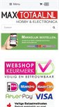 Mobile Screenshot of maxtotaal.nl